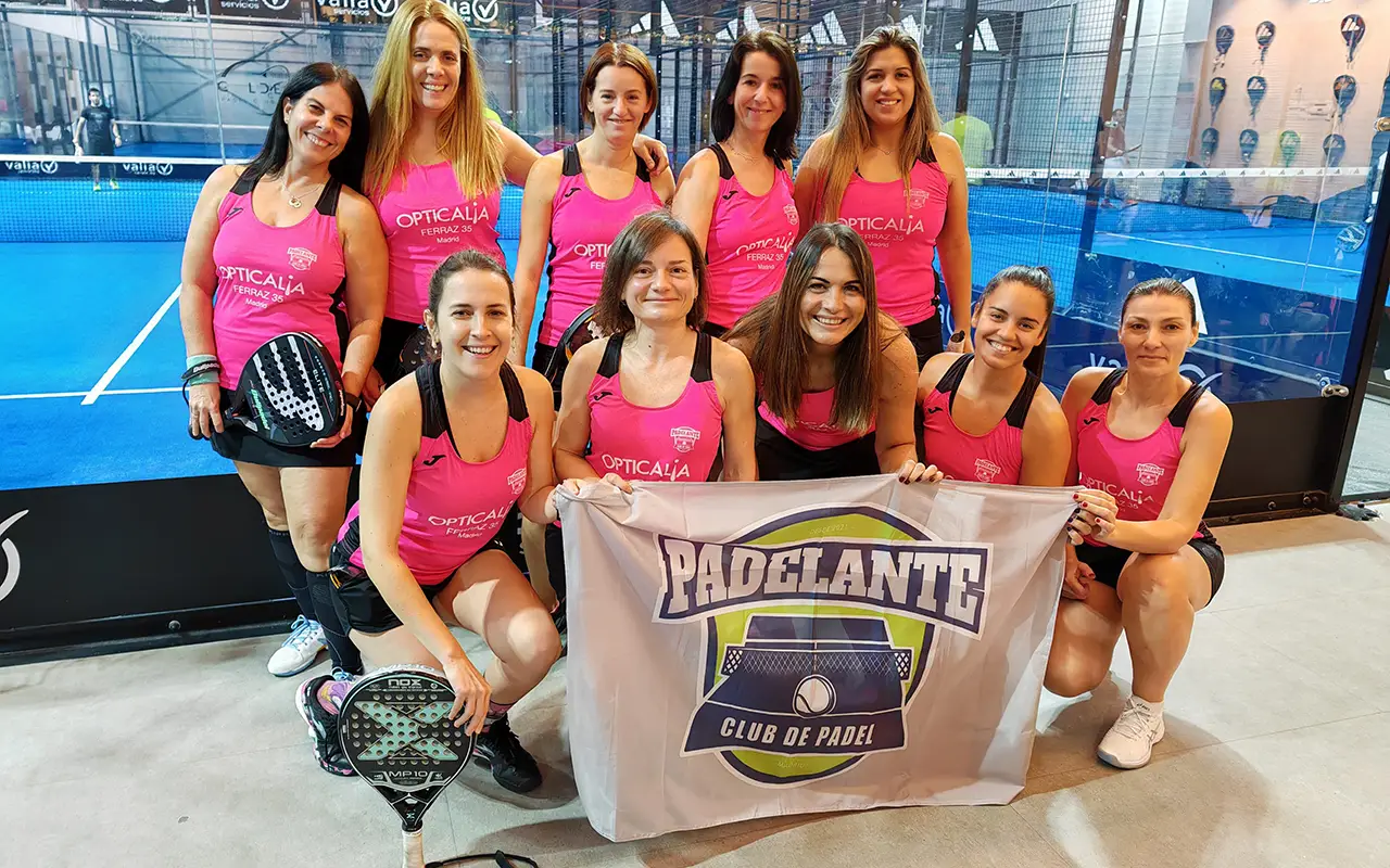 Competiciones 3 series nacionales chicas padelante
