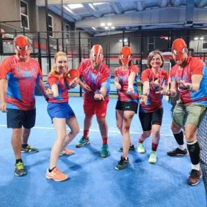 campeonato por equipos padelante superheroes 1