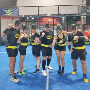 campeonato por equipos padelante superheroes 2