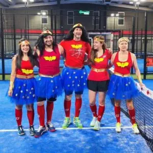 campeonato por equipos padelante superheroes 3