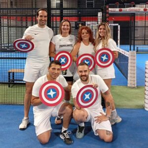 campeonato por equipos padelante superheroes 6