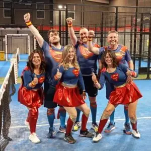 campeonato por equipos padelante superheroes 7